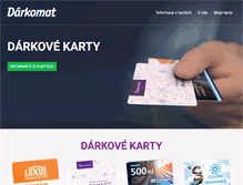 Tablet Screenshot of darkomat.cz